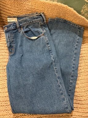 Abercrombie & Fitch Mid-Rise Blue Denim Jeans
